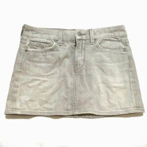 Citizens of Humanity Boho Gray Mini Skirt #370, Size 26"